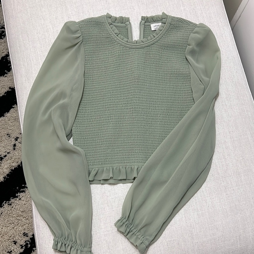Green Wilfred Blouse